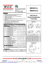 MMS9012-H datasheet pdf Micro Commercial Components