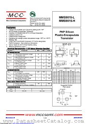 MMS9015-H datasheet pdf Micro Commercial Components