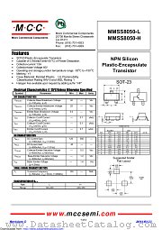 MMSS8050-H datasheet pdf Micro Commercial Components