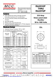 RA251GP datasheet pdf Micro Commercial Components