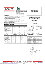 RB425DS datasheet pdf Micro Commercial Components