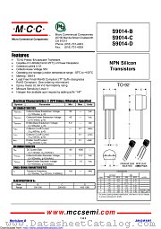 S9014-B datasheet pdf Micro Commercial Components