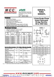 SDB203L datasheet pdf Micro Commercial Components