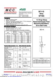 SF12G datasheet pdf Micro Commercial Components