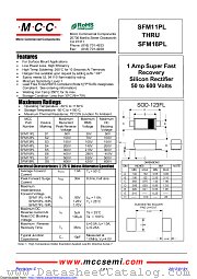 SFM17PL datasheet pdf Micro Commercial Components