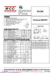SI3139K datasheet pdf Micro Commercial Components