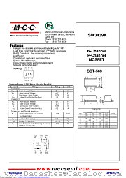 SIX3439K datasheet pdf Micro Commercial Components