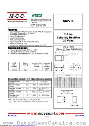 SK225L datasheet pdf Micro Commercial Components