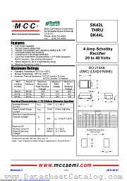SK43L datasheet pdf Micro Commercial Components