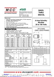 SK610L datasheet pdf Micro Commercial Components