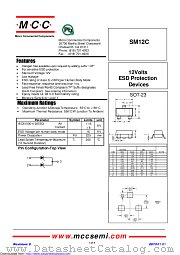 SM12C datasheet pdf Micro Commercial Components