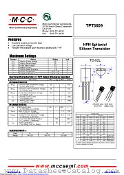 TPT5609-A datasheet pdf Micro Commercial Components