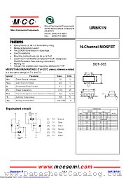 UM6K1N datasheet pdf Micro Commercial Components