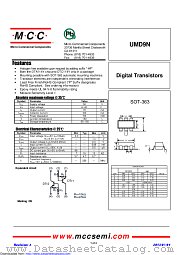 UMD9N datasheet pdf Micro Commercial Components