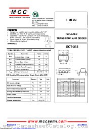 UML2N datasheet pdf Micro Commercial Components