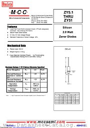 ZY5.1 datasheet pdf Micro Commercial Components