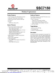 SSC7150 datasheet pdf Microchip