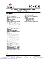 SCH3223 datasheet pdf Microchip