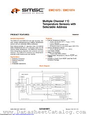 EMC1073 datasheet pdf Microchip