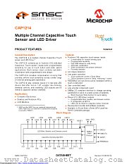 CAP1214 datasheet pdf Microchip