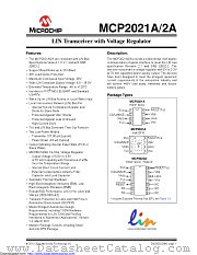 MCP2022A datasheet pdf Microchip