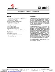 CL8800K63-G datasheet pdf Microchip