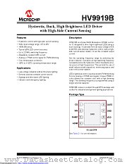 HV9919BK7-G datasheet pdf Microchip