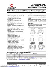 MCP2542FD-E/SN datasheet pdf Microchip