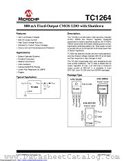 TC1264-3.3VEB datasheet pdf Microchip