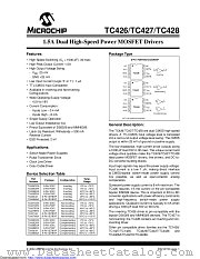 TC427VPA datasheet pdf Microchip