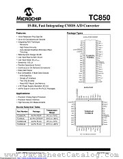 TC850CLW713 datasheet pdf Microchip