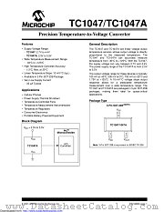 TC1047AVNBTR-VAO datasheet pdf Microchip