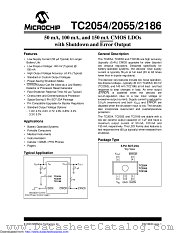 TC2186-3.3VCTTRG datasheet pdf Microchip