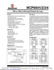 MCP6043T-E/CH datasheet pdf Microchip