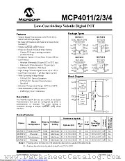 MCP4011-502E/SN datasheet pdf Microchip