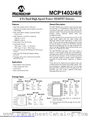 MCP1405-E/SO datasheet pdf Microchip