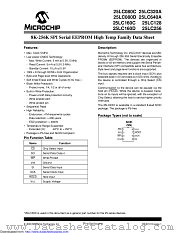25LC320A datasheet pdf Microchip