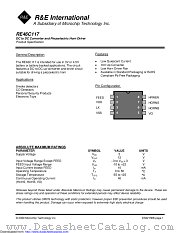 RE46C117E8F datasheet pdf Microchip