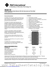RE46C140E16F datasheet pdf Microchip
