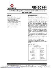 RE46C144 datasheet pdf Microchip