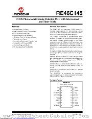 RE46C145S16F datasheet pdf Microchip