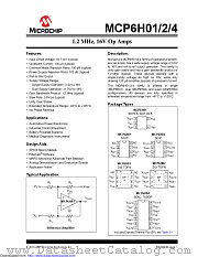 MCP6H04T-E/SL datasheet pdf Microchip