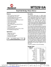 MTS2916A datasheet pdf Microchip