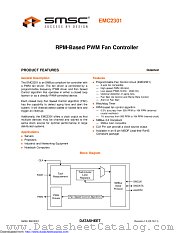 EMC2301-1-ACZL-TR datasheet pdf Microchip