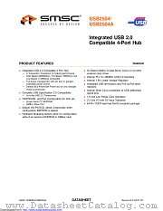 USB2504A-JT datasheet pdf Microchip