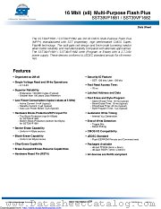 SST39VF1682-70-4I-B3KE-T datasheet pdf Microchip