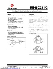 RE46C311S8TF datasheet pdf Microchip