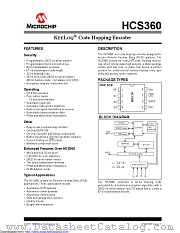 HCS360T/SN datasheet pdf Microchip