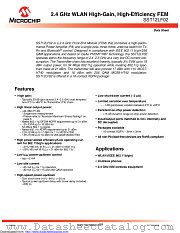 SST12LF02-QXCE datasheet pdf Microchip