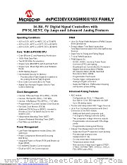 DSPIC33EV128GM004-H/PT datasheet pdf Microchip